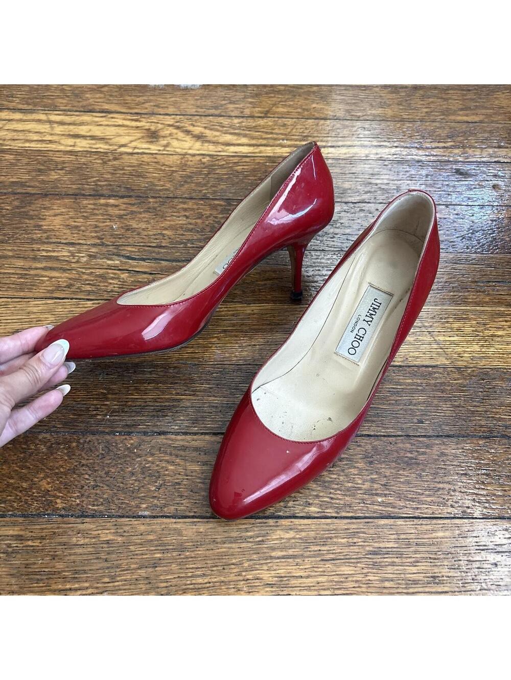 Jimmy Choo Women's Red Court